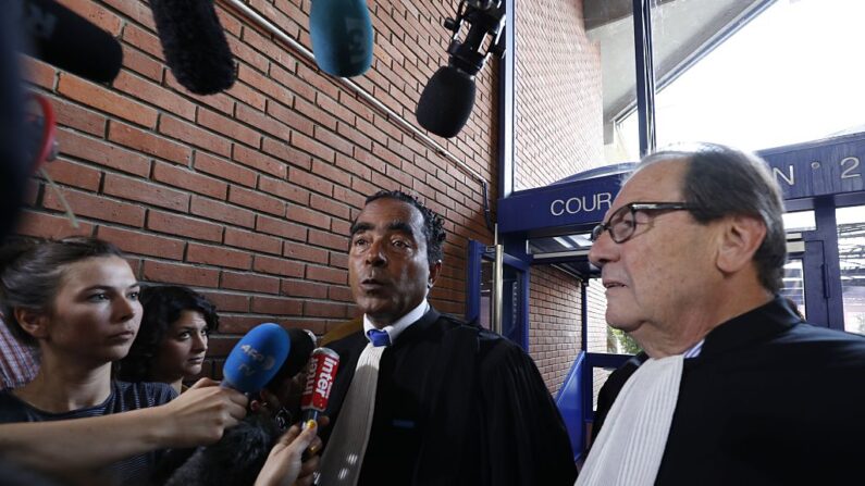 L'avocat Alex Ursulet (à g.). (Photo FRANCOIS GUILLOT/AFP via Getty Images)