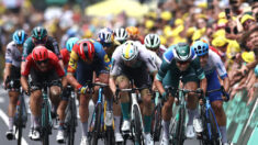 Tour de France: Philipsen, le géant vert