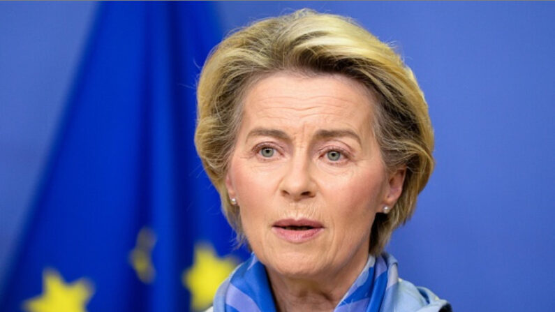 La présidente de la Commission européenne Ursula von der Leyen(Photo : JOHANNA GERON/POOL/AFP via Getty Images)
