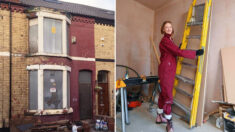 Une femme transforme une maison délabrée de 1,15 euro en une superbe demeure, voici à quoi elle ressemble