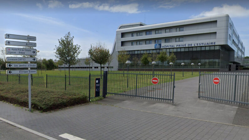L'hôpital privé de l'Estuaire, au Havre. (Capture d'écran Google Maps)