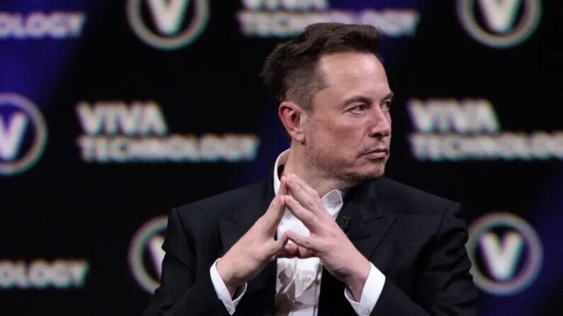 Elon Musk à Paris le 16 juin 2023. (Joel Sagat/AFP via Getty Images)