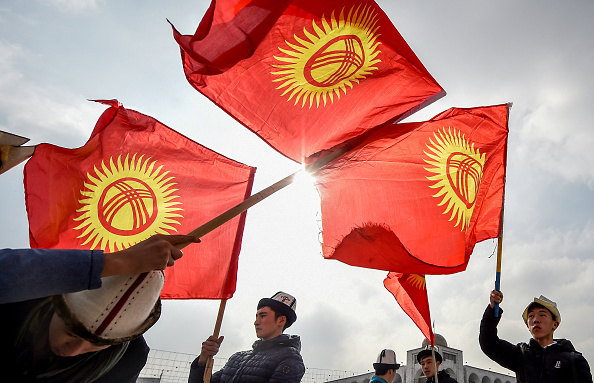 Le Kirghizstan a annoncé l'interdiction de Tiktok  sur le territoire du pays. (Photo VYACHESLAV OSELEDKO/AFP via Getty Images)