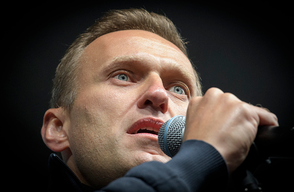 Le chef de l'opposition russe Alexei Navalny en 2019. (Photo YURI KADOBNOV/AFP via Getty Images)
