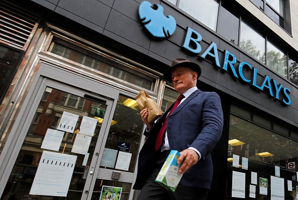 La banque rappelle que "Barclays Europe continue de croître et contribue de façon importante aux performances du groupe". (Photo TOLGA AKMEN/AFP via Getty Images)
