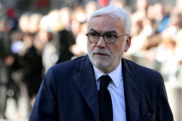 L'animateur de télévision français Pascal Praud. (THOMAS COEX/AFP via Getty Images)