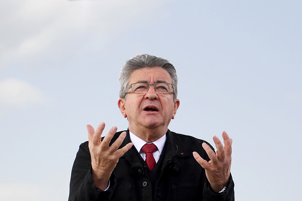 Jean-Luc Mélenchon,  leader de la France insoumise. (Photo CLÉMENT MAHOUDEAU/AFP via Getty Images)