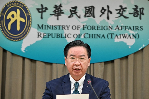 Le ministre taïwanais des Affaires étrangères Joseph Wu. (Photo SAM YEH/AFP via Getty Images)