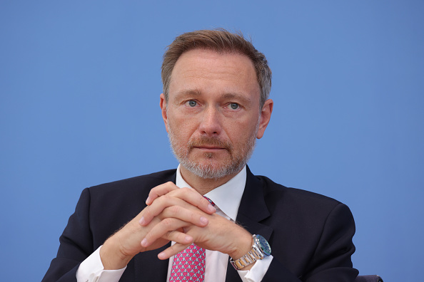 Le ministre allemand des Finances Christian Lindner. (Photo Sean Gallup/Getty Images)