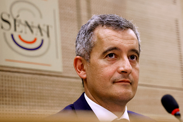 Le ministre de l'Intérieur Gérald Darmanin. (Photo LUDOVIC MARIN/AFP via Getty Images)