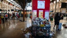 Grève à la gare de Marseille: une opération de nettoyage menée dans la nuit