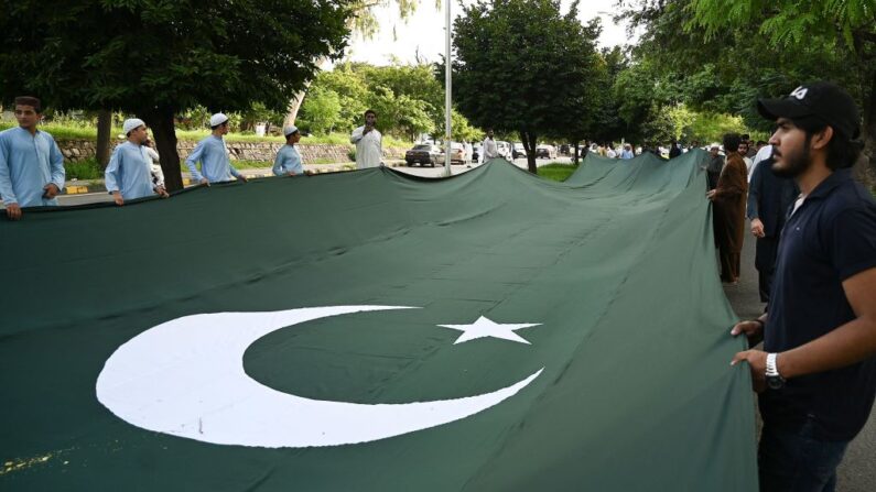 Le parlement pakistanais a été dissous le 9 août 2023. (Photo AAMIR QURESHI/AFP via Getty Images)