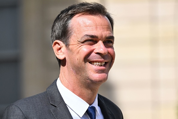 Le porte-parole du gouvernement Olivier Véran. (Photo BERTRAND GUAY/AFP via Getty Images)