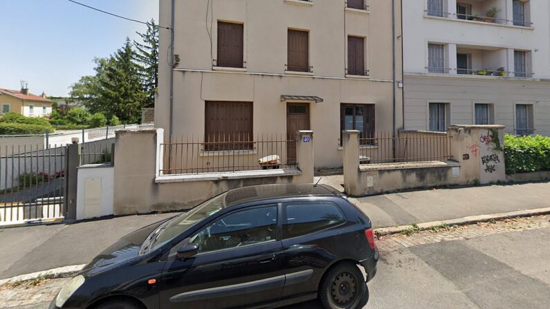 Le meurtre a eu lieu dans cet immeuble de la rue Amiral-Coubert à Lyon - Google maps
