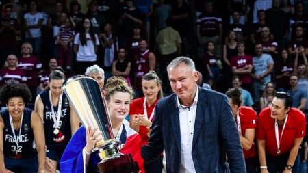 Basket: l’équipe de France féminine U20 sacrée championne d’Europe