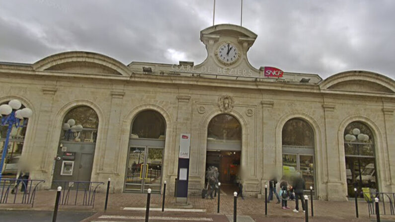 Gare de Béziers. (Capture d'écran Google Maps.)