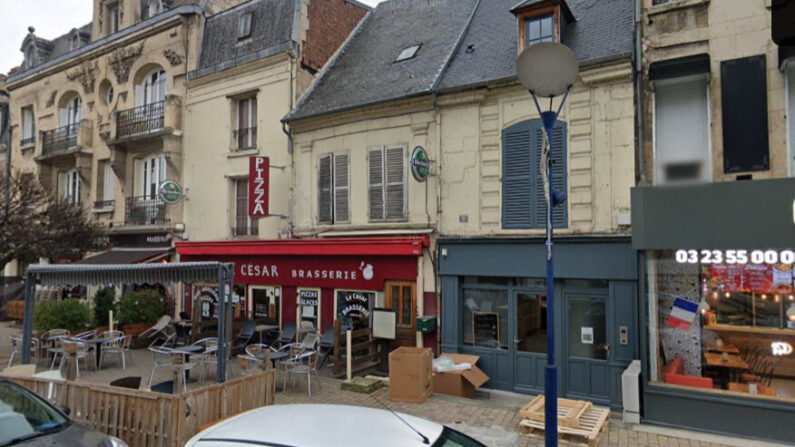 Le bar Le César à Soissons. (Capture d'écran Google Maps.)