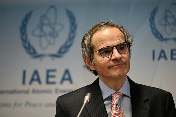 Le directeur général de l'instance onusienne Rafael Grossi. (Photo Thomas Kronsteiner/Getty Images)