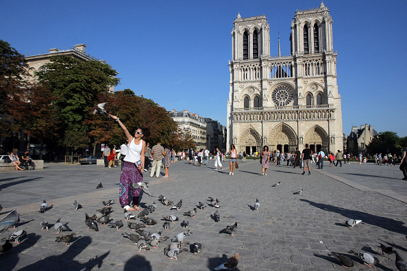 La cathédrale Notre-Dame Paris en 2009. (Photo PIERRE VERDY/AFP via Getty Images)