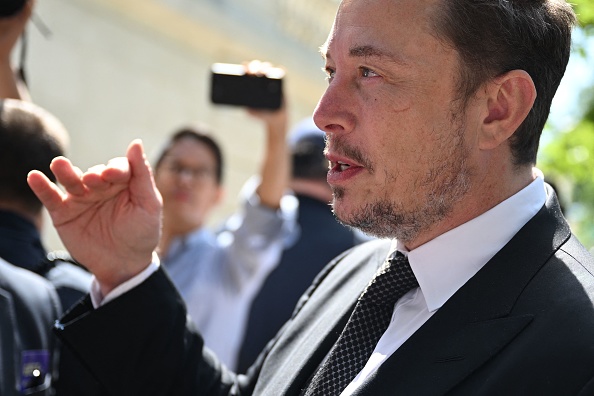 Le PDG de X (ex-Twitter) Elon Musk. (Photo MANDEL NGAN/AFP via Getty Images)