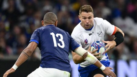 Mondial de rugby: Johan Deysel s’excuse après son plaquage manqué sur Antoine Dupont