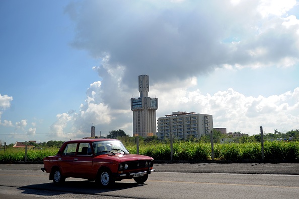 L'ambassade russe à La Havane  (Photo YAMIL LAGE/AFP via Getty Images)