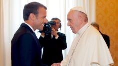Du patrimoine au pape, séquence culte pour Emmanuel Macron