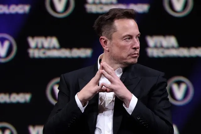 Elon Musk à Paris le 16 juin 2023. (Joel Sagat/AFP via Getty Images)