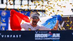 Triathlon: le Français Sam Laidlow gagne le championnat du monde Ironman à Nice