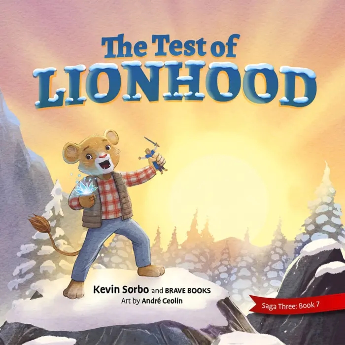 The Test of Lionhood" (l’épreuve de la voie du lion) est un livre pour enfants qui met en avant la masculinité positive. (Avec l'aimable autorisation de Brave Books)