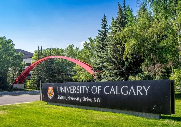 L'entrée du campus de l'université de Calgary sur une photo d'archive. (Jeff Whyte/Shutterstock)