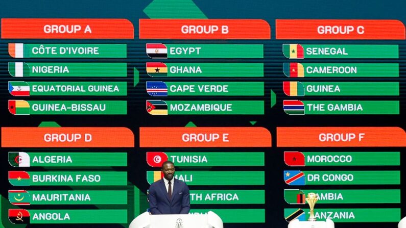 Le Sénégal, tenant du titre, a hérité des Lions indomptables du Cameroun tandis que le Maroc, demi-finaliste du Mondial 2022 au Qatar, se retrouve dans un groupe très abordable, après le tirage de la CAN-2024. (Photo : WIKUS DE WET/AFP via Getty Images)