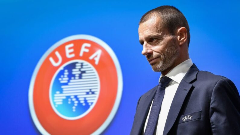 Aleksander Čeferin, président de l'UEFA, le 4 décembre 2019. (Photo: FABRICE COFFRINI/AFP via Getty Images)