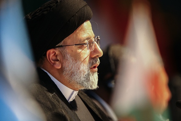 Le président iranien Ebrahim Raïssi. (Photo KIM LUDBROOK/POOL/AFP via Getty Images)