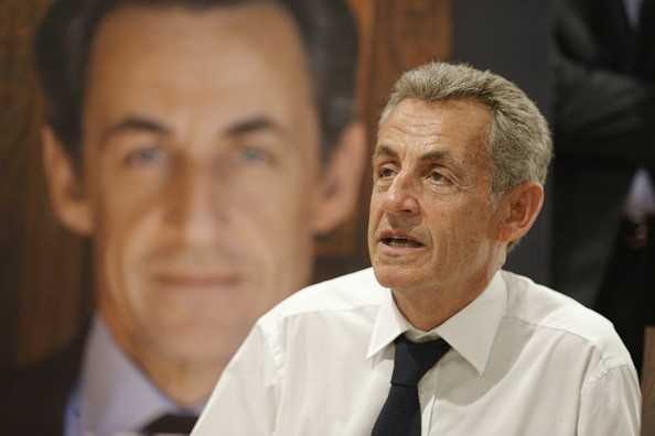 L'ancien président français Nicolas Sarkozy. (Photo PASCAL POCHARD-CASABIANCA/AFP via Getty Images)