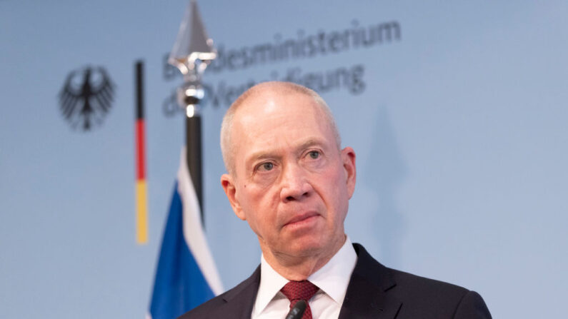 Le ministre israélien de la Défense Yoav Gallant. (Photo Maja Hitij/Getty Images)