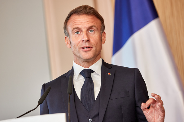 Le président Emmanuel Macron. (Photo Georg Wendt/Getty Images)