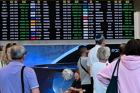 Un premier vol spécial d'Air France pour rapatrier des Français partira de Tel Aviv ce jeudi à 16h40. Illustration. (Photo Alexi J. Rosenfeld/Getty Images)