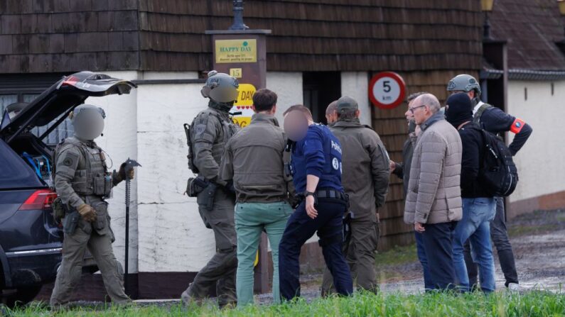 La police belge en mission. Illustration. (Photo KURT DESPLENTER/BELGA MAG/AFP via Getty Images)