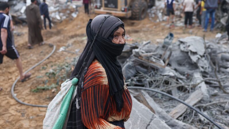 « Tout doit être fait pour atténuer les souffrances incroyables des deux millions de Gazaouis », a souligné la cheffe de la diplomatie allemande Annalena Baerbock. (Photo MOHAMMED ABED/AFP via Getty Images)
