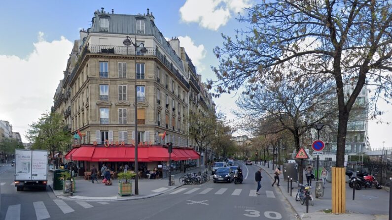 C'est près de ce restaurant du XVIIe arrondissement que l'accident mortel s'est produit. (Capture d'écran/Google Maps)