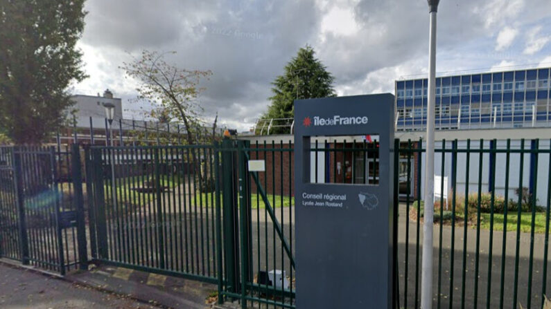 Lycée Jean-Rostand de Mantes-la-Jolie. (Capture d'écran Google Maps)