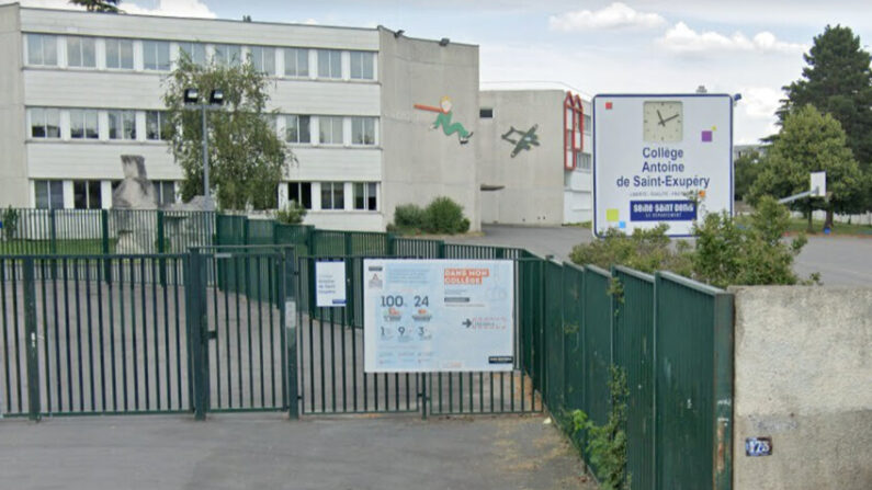 Le collège Saint-Exupéry de Rosny-sous-Bois (Île-de-France). (Capture d'écran Google Maps.)