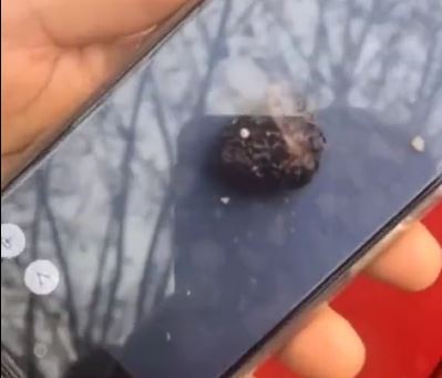 Véhicule perforé à Strasbourg: ce n'est pas une météorite ont tranché les chercheurs