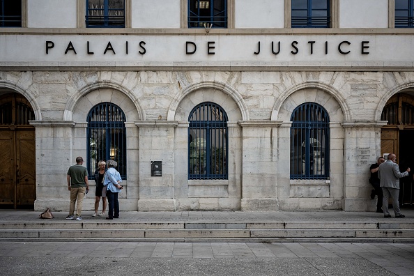Le palais de justice de Valence (Drôme).  (JEFF PACHOUD/AFP via Getty Images)