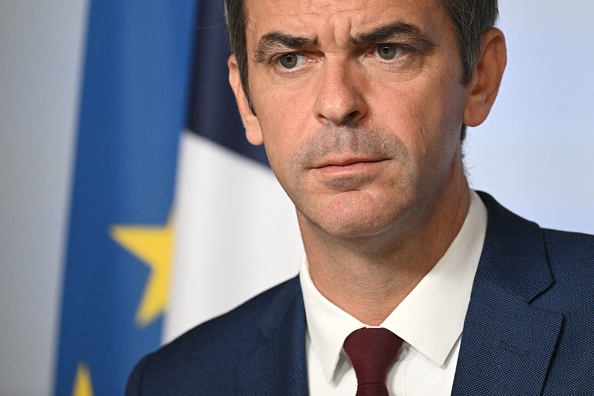 Le porte-parole du gouvernement Olivier Véran. (Photo BERTRAND GUAY/AFP via Getty Images)