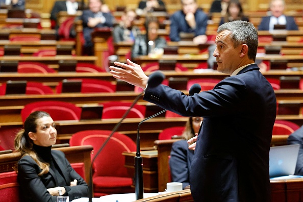 Le ministre de l'Intérieur Gérald Darmanin. (Photo LUDOVIC MARIN/AFP via Getty Images)