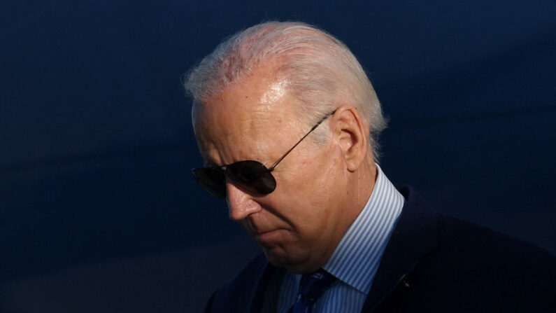 Joe Biden, le 9 novembre 2023. (Photo: OLIVIER DOULIERY/AFP via Getty Images)
