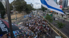 Des familles d’otages ont entrepris une marche de Tel-Aviv à Jérusalem