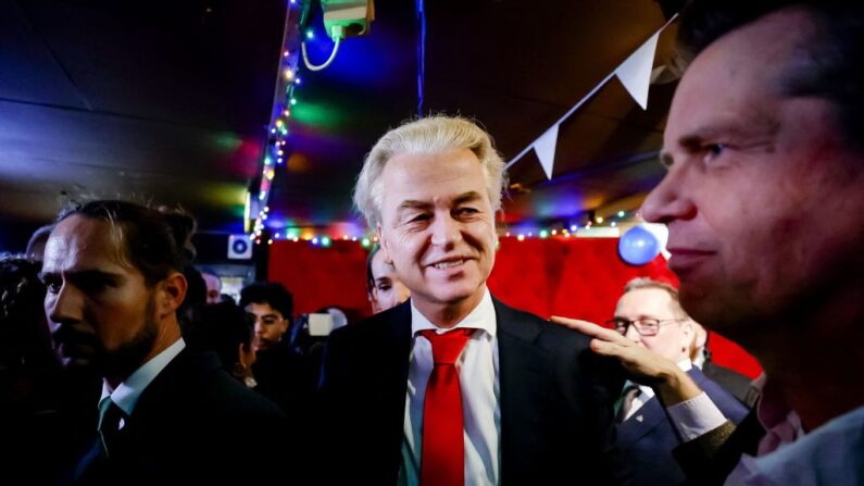 Geert Wilders, le 22 novembre 2023. (Photo: REMKO DE WAAL/ANP/AFP via Getty Images)
